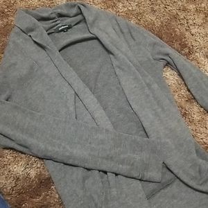 Grey cardigan